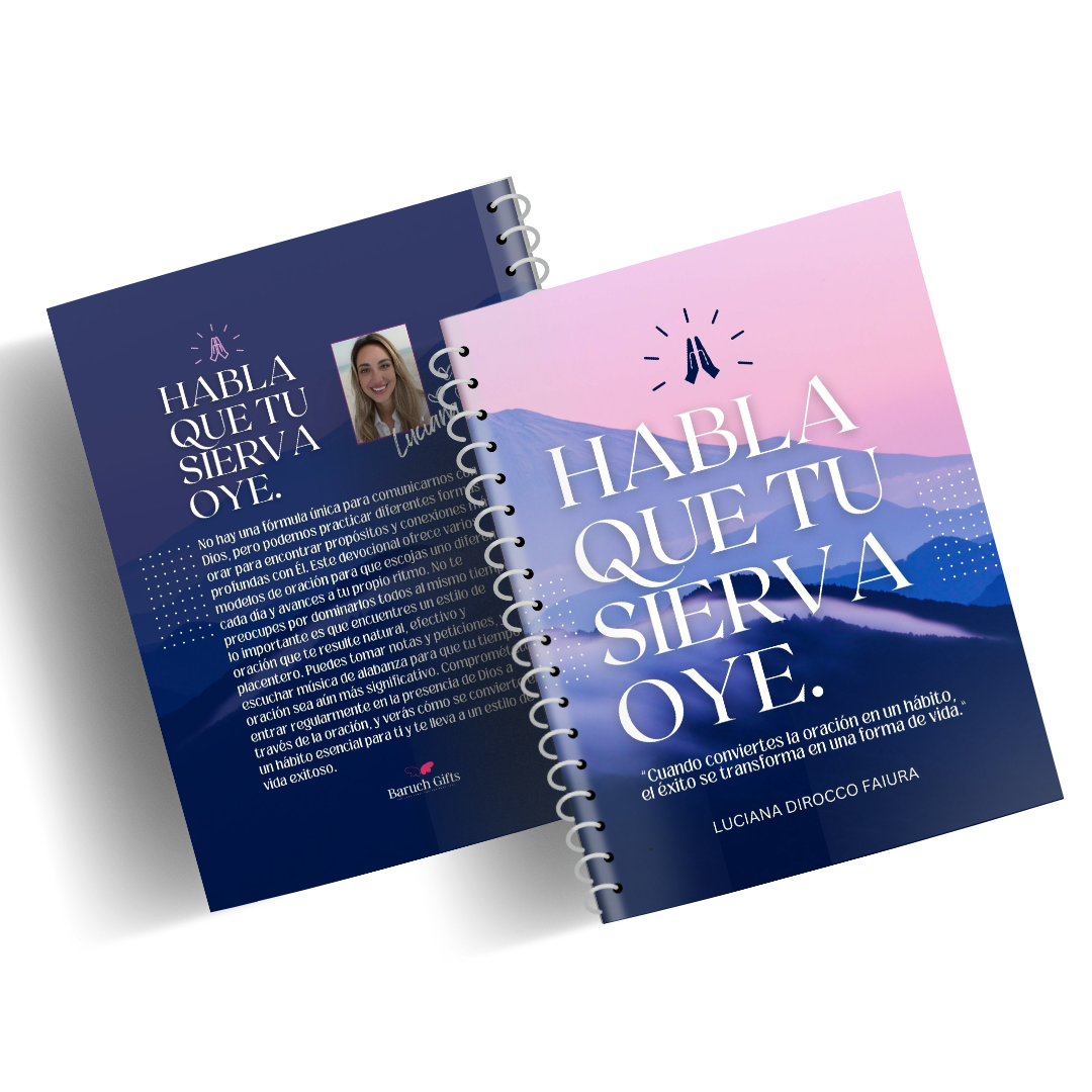 HABLA QUE TU SIERVA OYE | CUADERNO DE ORACIÓN