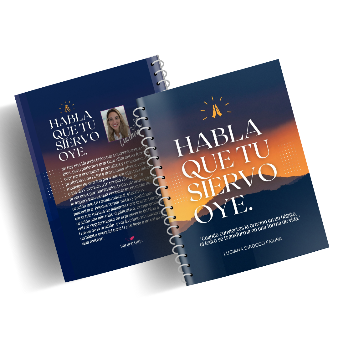 HABLA QUE TU SIERVO OYE | CUADERNO DE ORACIÓN
