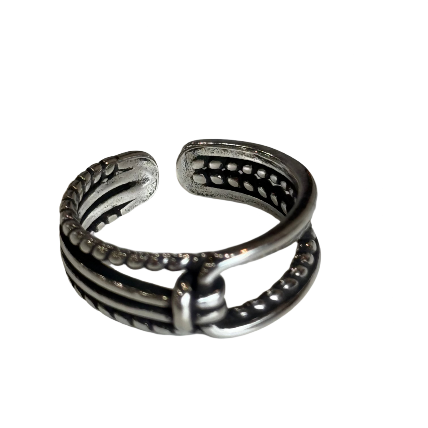 LOVE NEVER FAILS -Luciana's Collection 925 Sterling Silver Ring