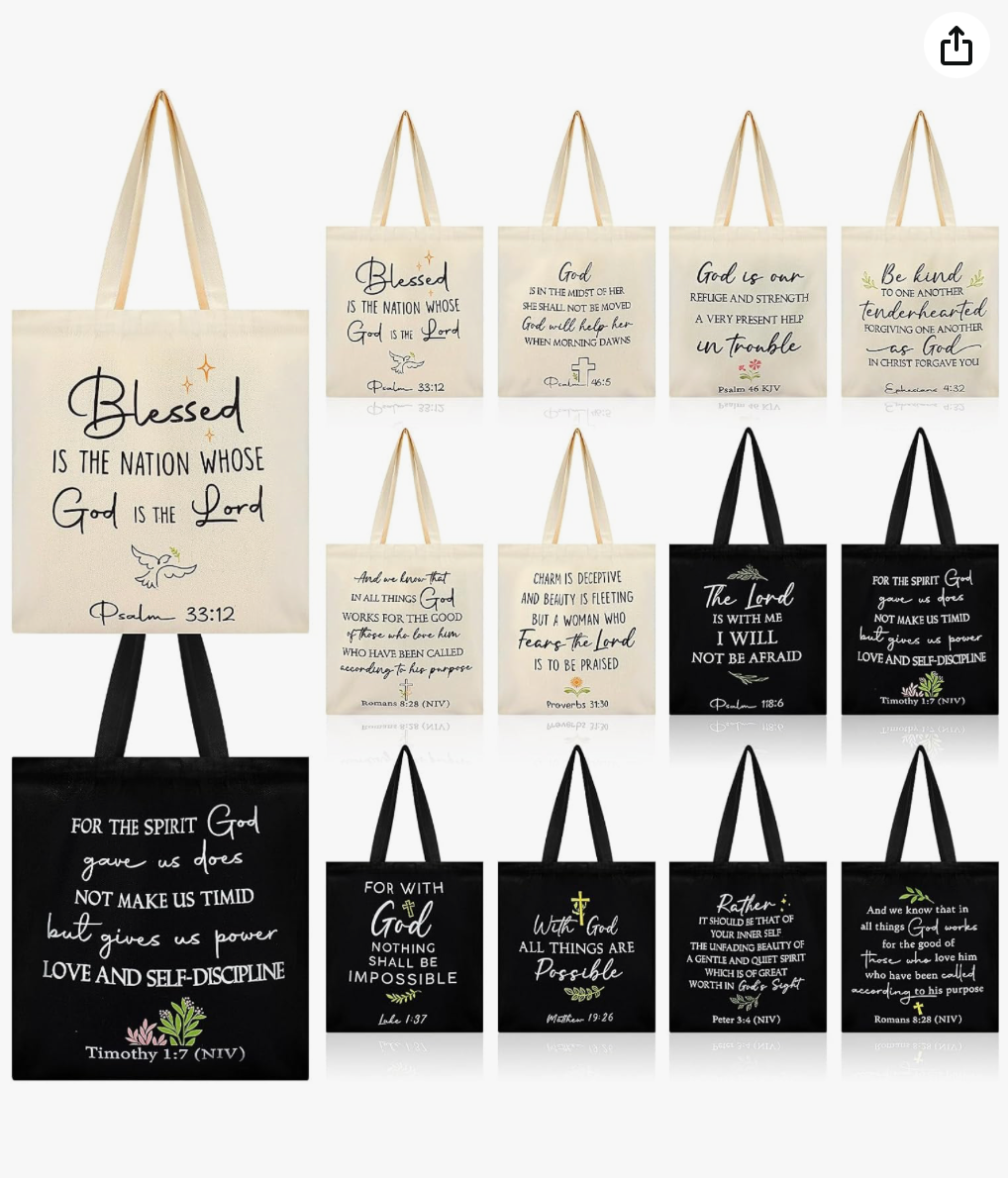 Bible Tote Bag