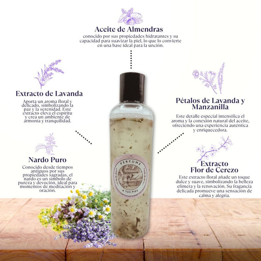 "PERFUME A TUS PIES" - ACEITE DE UNCIÓN