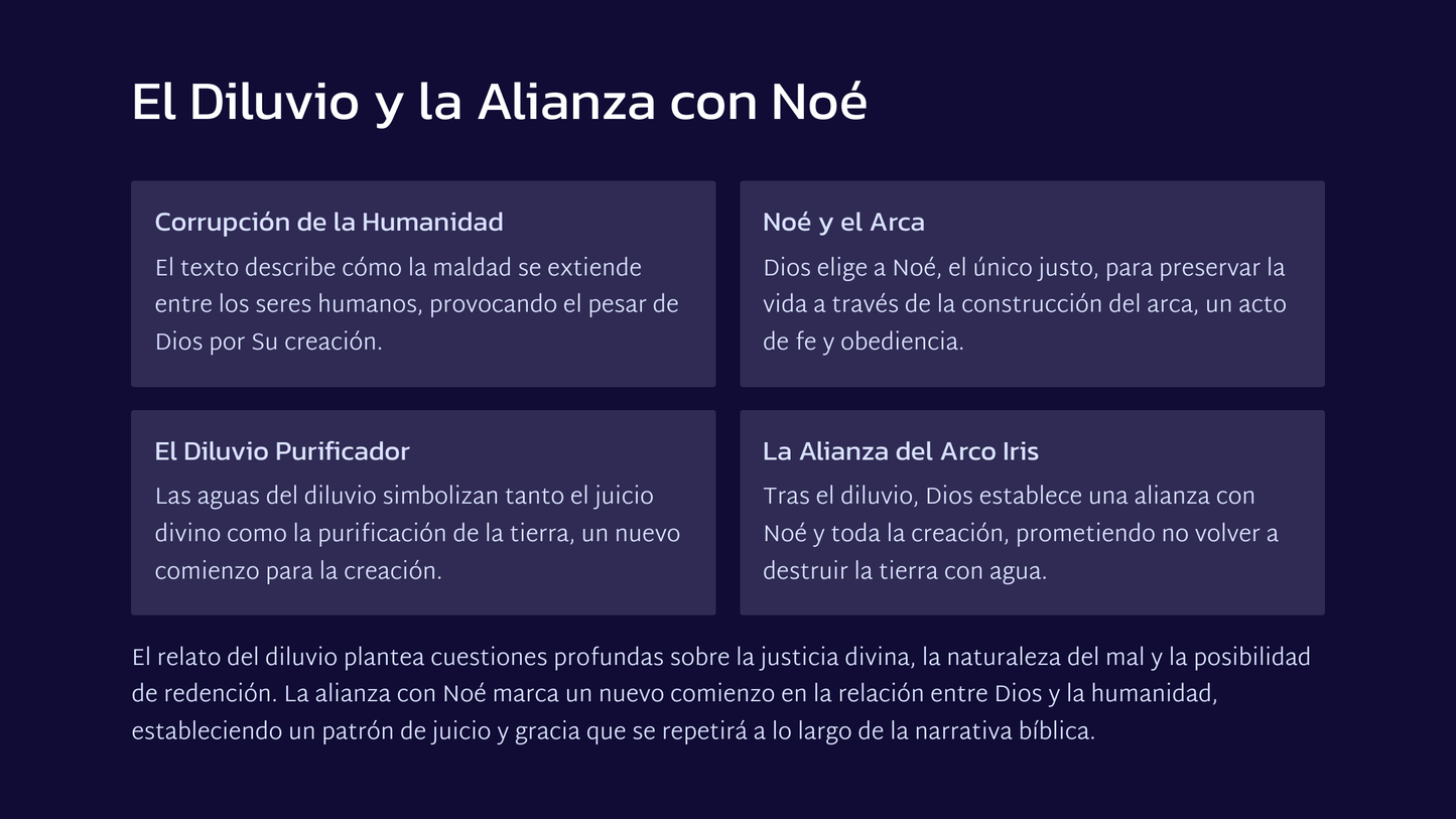 Análisis del Libro de Génesis: Los Fundamentos de la Nación y la Relación de Dios con la Humanidad**