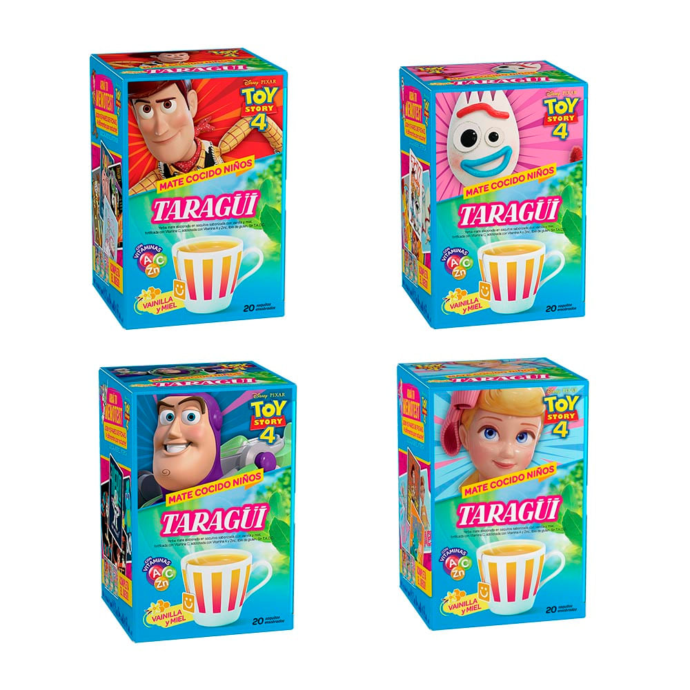 MATE COCIDO NIÑOS CON VITAMINA A + C + ZINC TARAGÜI