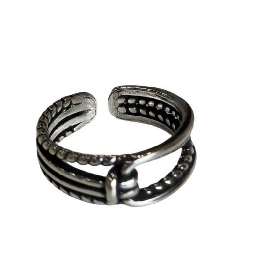 LOVE NEVER FAILS -Luciana's Collection 925 Sterling Silver Ring
