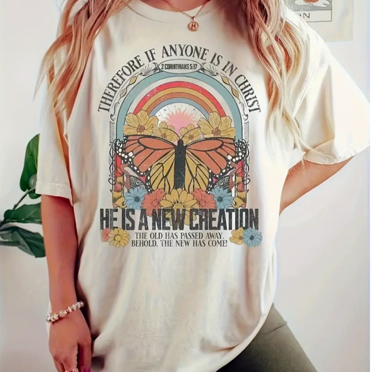 New Creation 2 Corinthians 5:17  T-shirt
