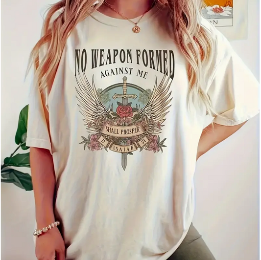 No Weapon - Isaiah 17:54, T-Shirt