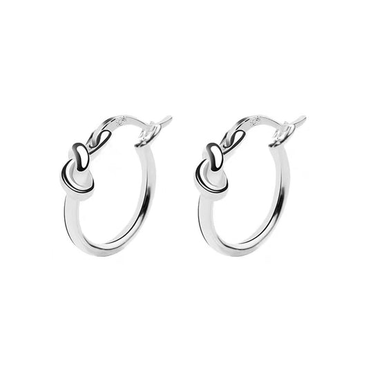 Numbers 23:19 - 925 Sterling Silver Needle Minimalist Fashion 24K Gold Earrings
